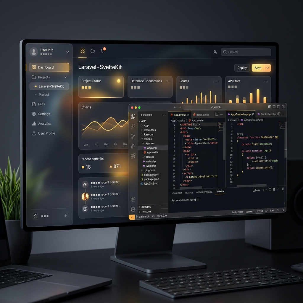 Laravelte Starter Kit Preview