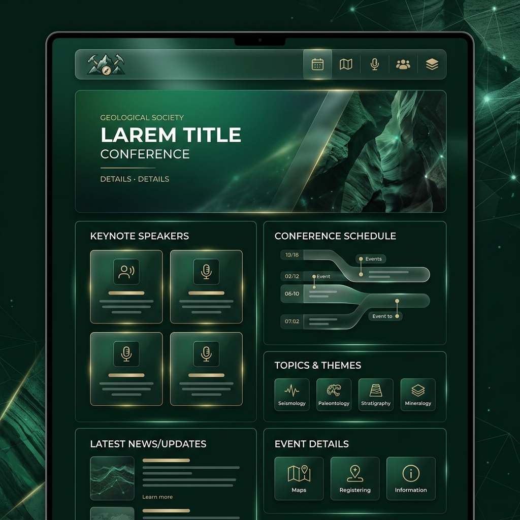 NSEG Conference Management Portal Preview