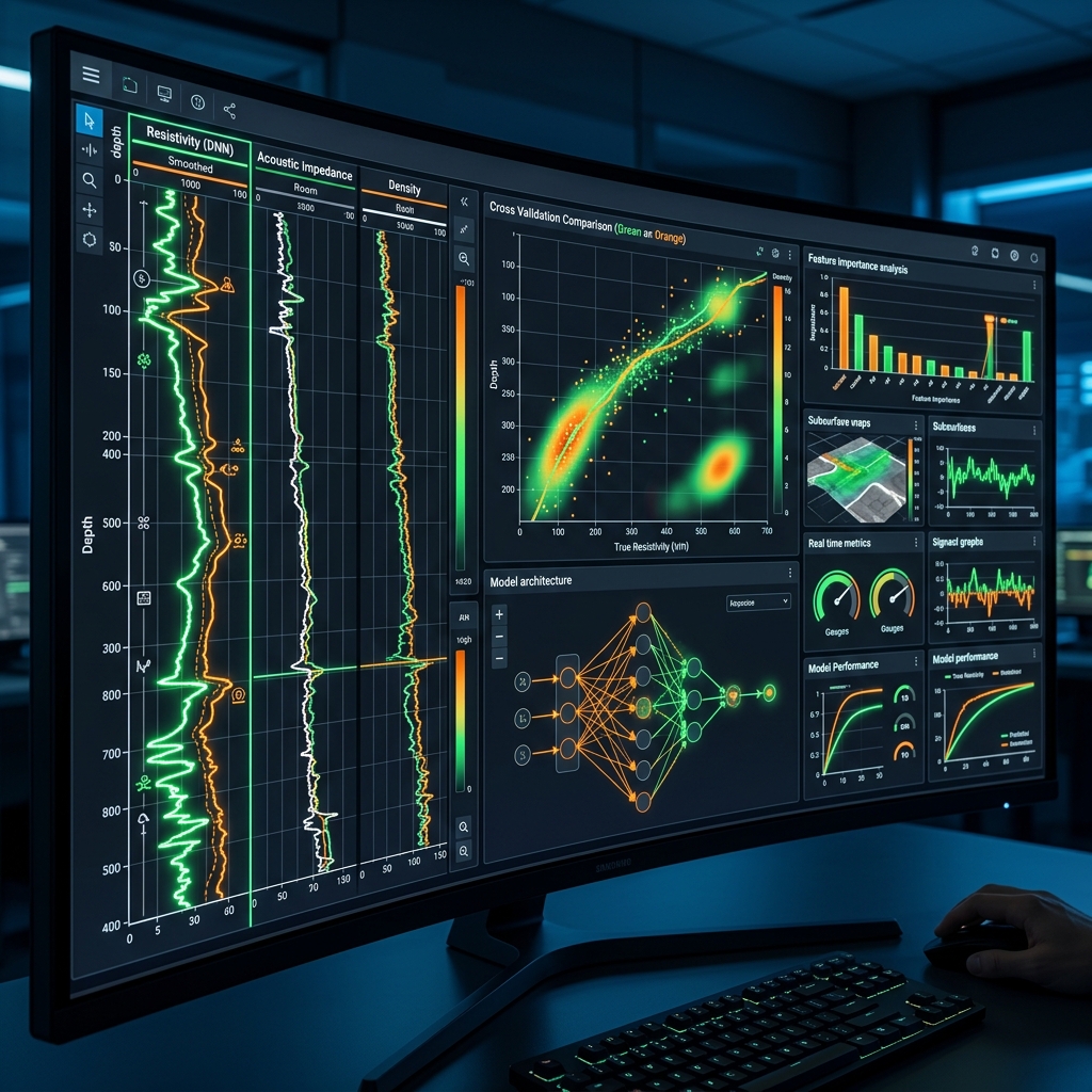 Well Log ML Petrophysical Predictor Preview
